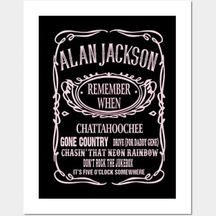 Alan Jackson Best Of Design Posters and Art